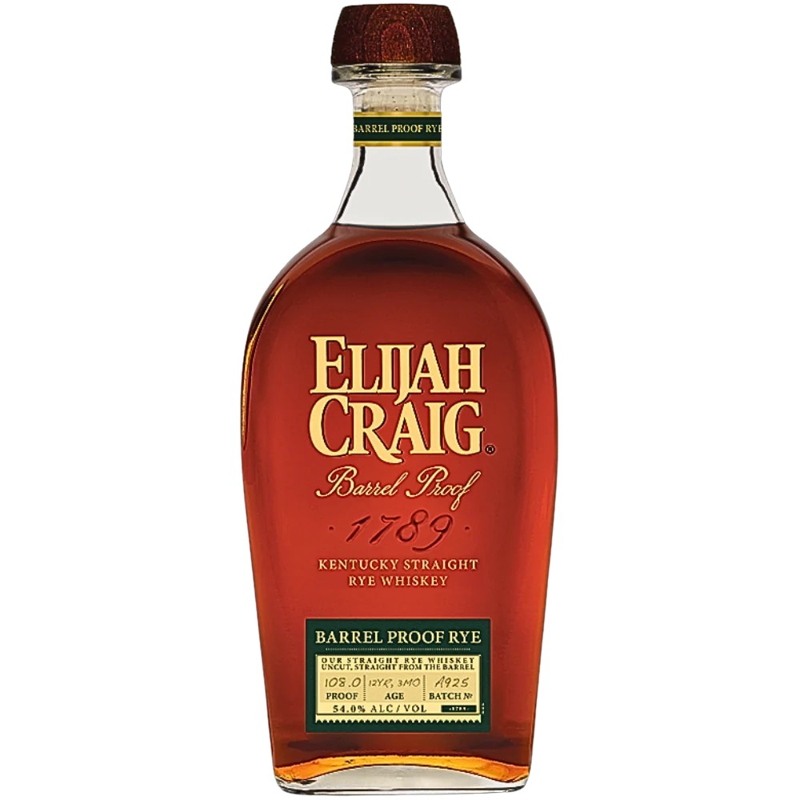 Elijah Craig Barrel Proof Rye 12 Year view 1