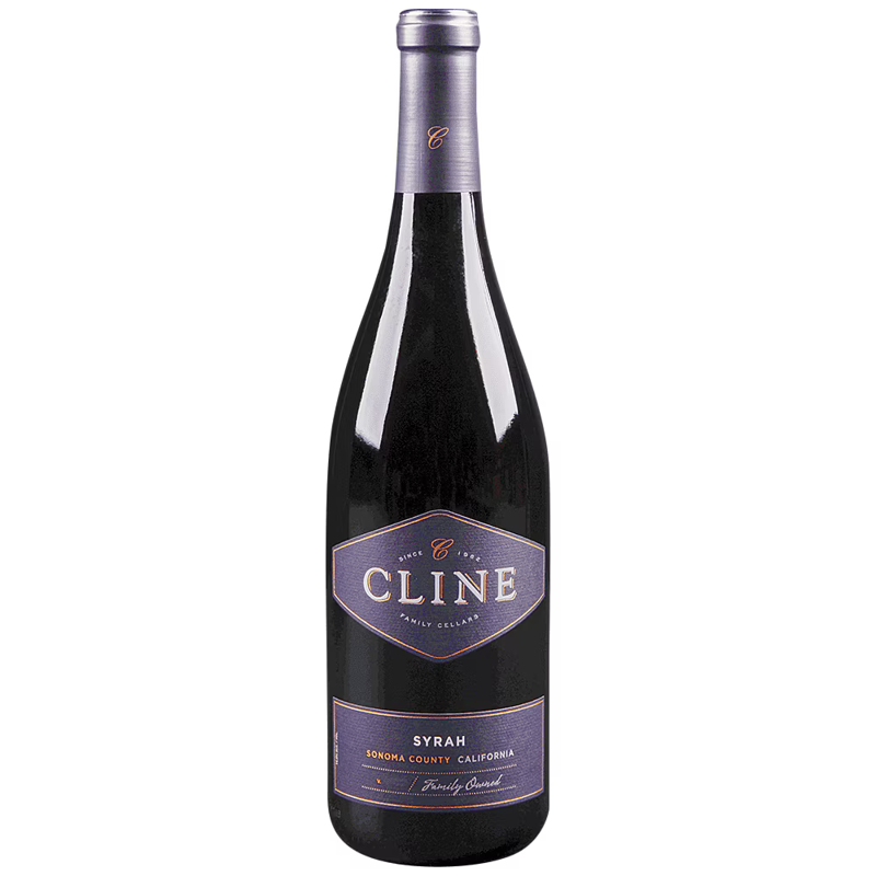 Cline Syrah view 1